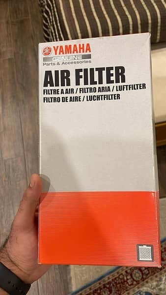 Yamaha YZF R1  100% GENUINE  Element Air Filter (2009-2014) 1