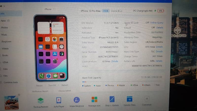 iPhone 13 pro max 256gb non PTA 11