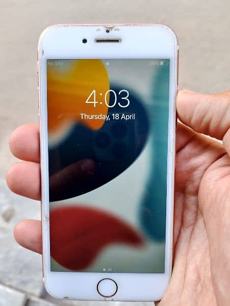 I phone 6s 64gb 10/9 condition with 7