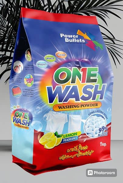 one wash washing powder 2