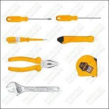 Ingco 7pcs Handtools set HKTH10807 tool set 2