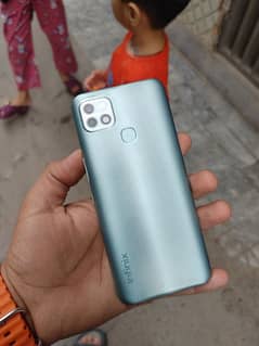 Infinix Hot 10i 4/128 PTA  Arove with box Charger Neat Condition