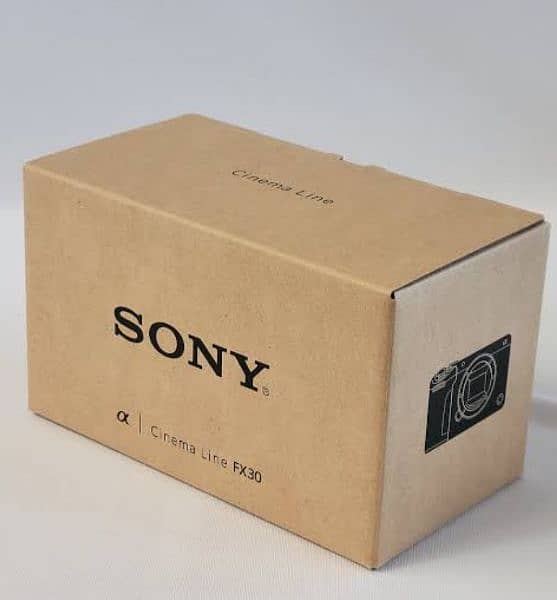 SONY FX30 ONLY BODY ( CINEMA VIDEO CAM ) SEALD PACK 0