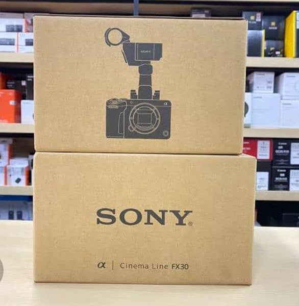 SONY FX30 ONLY BODY ( CINEMA VIDEO CAM ) SEALD PACK 1