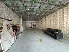 Commercial Ground Floor Shop Hall Available Near Akbar Chowk
