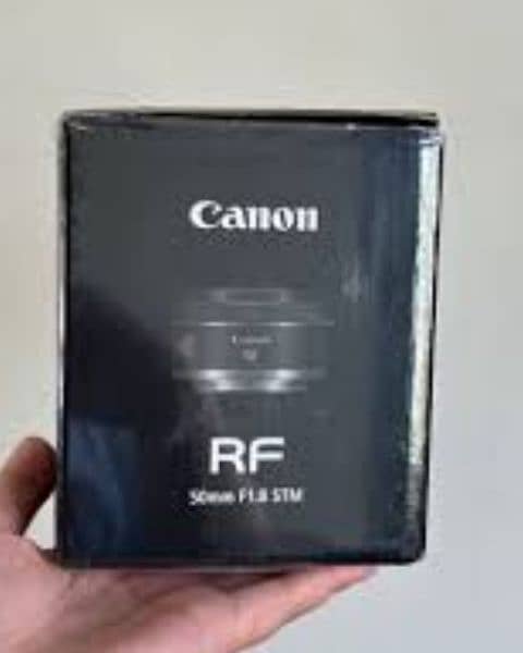 CANON RF 50MM F1.8 STM ( SEAL PACK 0