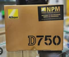NIKON D750 ONLY BODY ( SEALD PACK )