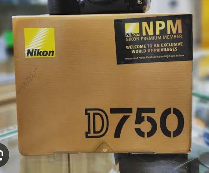 NIKON D750 BODY + 24-120 F4 LENS  SEALD pack 3