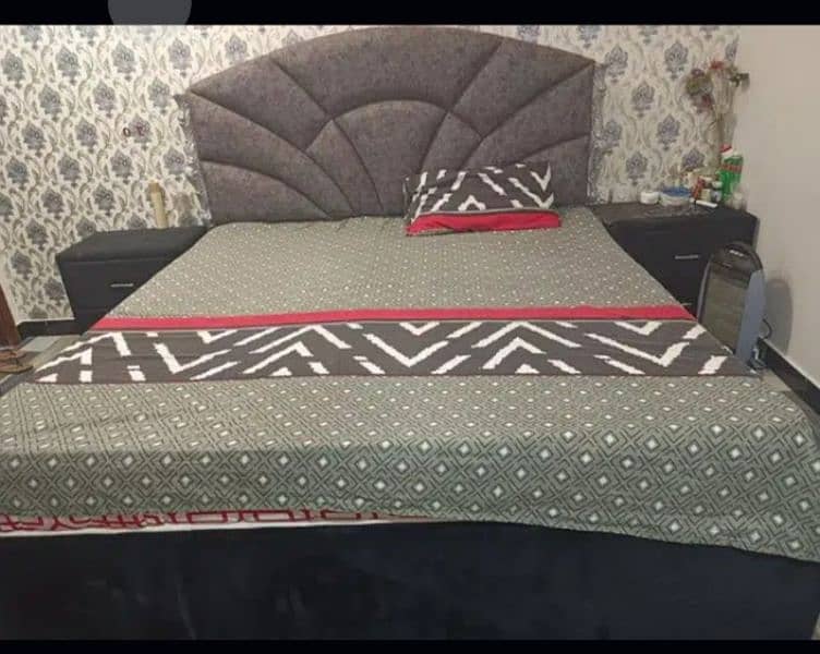 Woden Bed Set For Sale 3