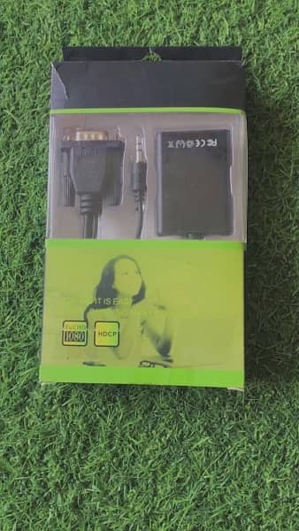 HDMI TO VGA CONVERTER WITH SOUND AUDIO CABLE 2