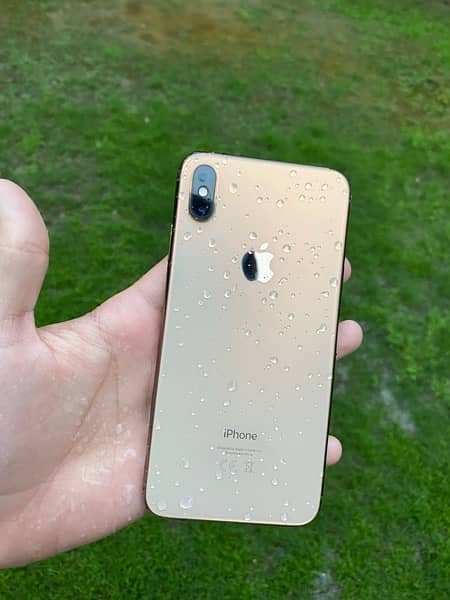 iPhone XS Max Golden 256gb PTA APPROVED 9