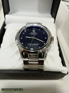 1 pc Men’s Stainless Steel luxury watch