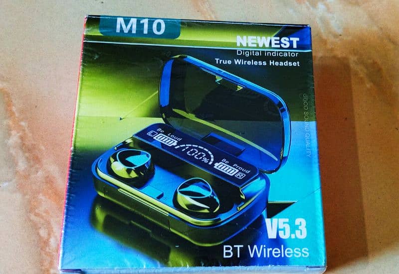 M10 wireless earphones 3