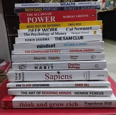 06 books Rs2000
10 books Rs3000
15 books Rs4500
.