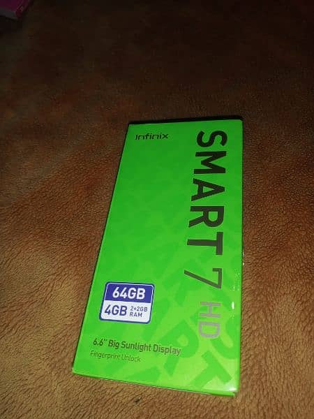 INFINIX SMART 7 HD 4GB RAM  64GB ROM WITH BOX 2
