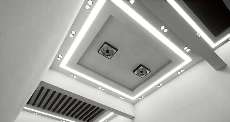 false ceiling | pop ceiling | Gypsum Panel Ceiling | pvc ceiling 9
