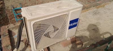 Haier Ac inverter heet And cool new candition