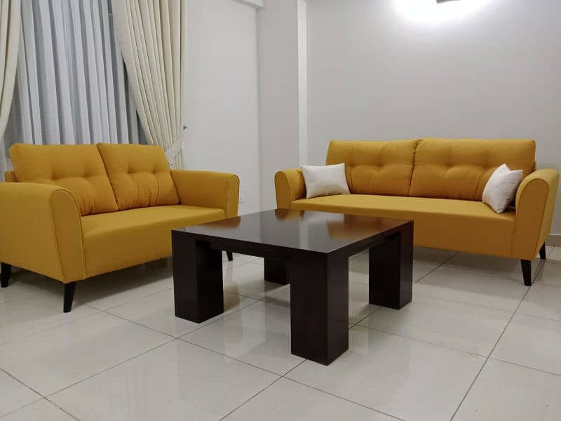 Corner sofa set,6 seater sofa set,master molty foam poshish, furniture 12
