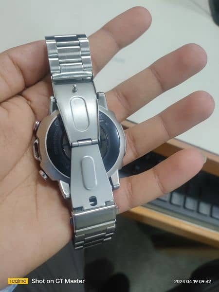 Revolt stainless Steel smart watch 1