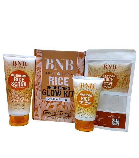 BNB whitening Rice organic Glow Kit (original) 2