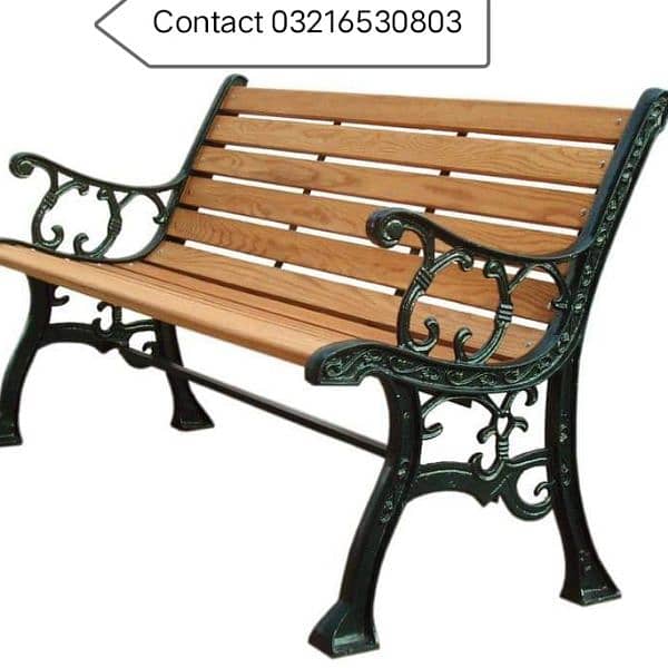 outdoor garden furniture Rattan Furniture uPVC chair park benches 14