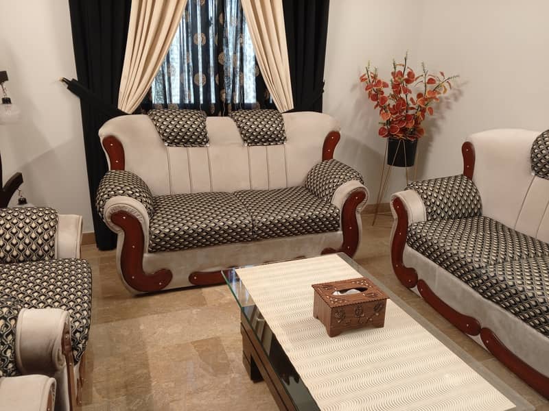 Sofa set 7 seater with molty form 2