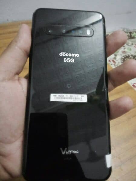 LG v60 thinQ 5G Docomo | Black clour brand new condition| PTA Approved 10