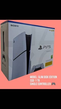 PlayStation 5 Slim Disk Edition 1 TB