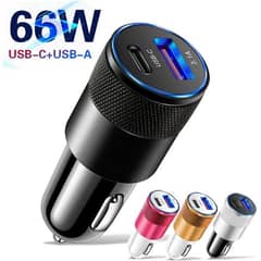 66W fast Charger Portable for Car use