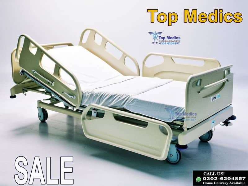 Hospital Bed Electric Bed Medical Bed Surgical Bed manual Bed 4