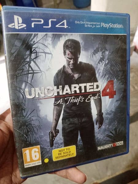 Uncharted 4 A thief's End PS4 Game Sale / Exchange 0