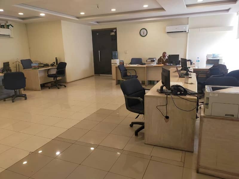 CORNER BUILDING GROUND AND BASEMENT 7000 SQ FT FOR OFFICE AT PRIME LOCATION JOHAR TOWN 4