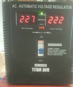 Imported Titan Vr-G3000 Avr Stabilizer (Price Negotiable) 0