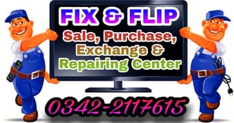 Sale, Purchase, FIX & Exchange Of Old Or Faulty LCD, LED TV