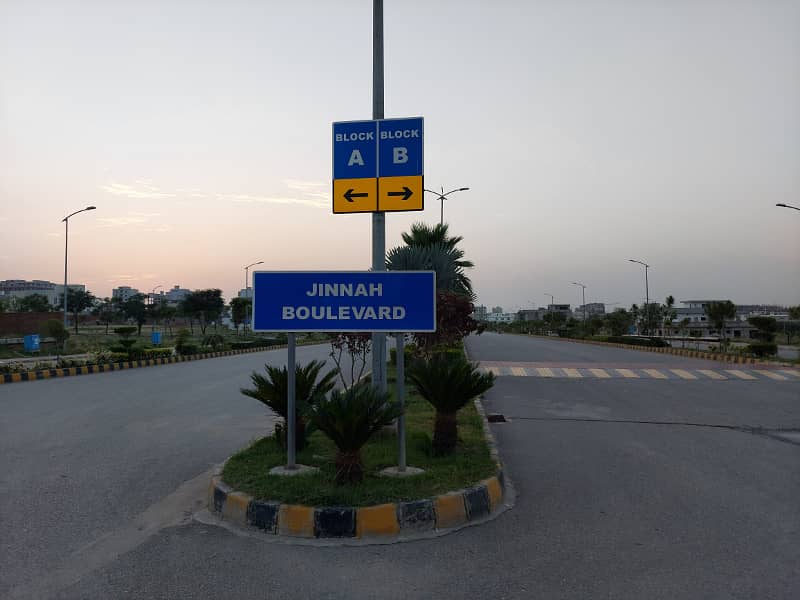 1 kanal plot for sale in Block I Top City-1 islamabad 5