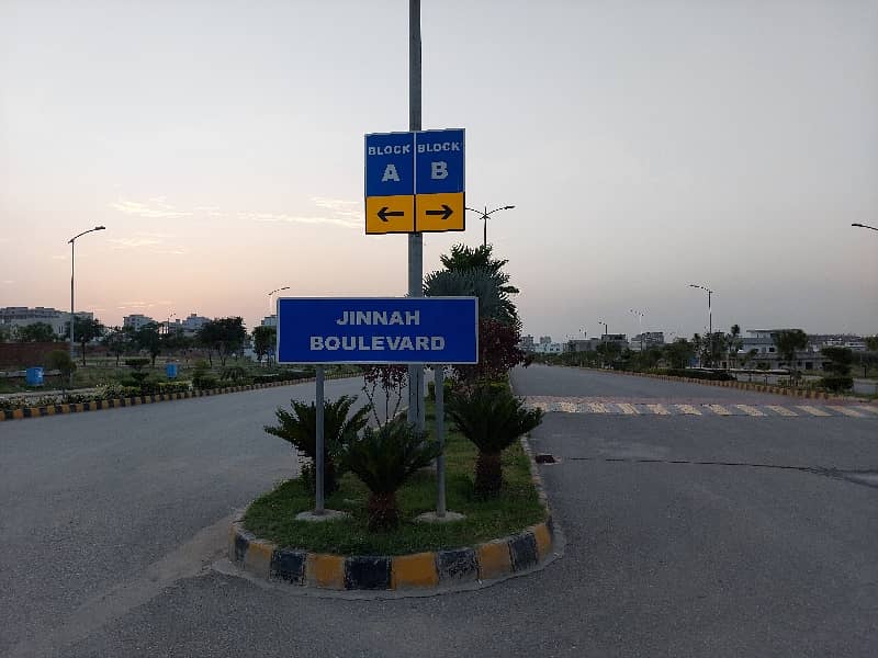 10 Marla Plot For Sale In Block D Top City-1 Islamabad 12