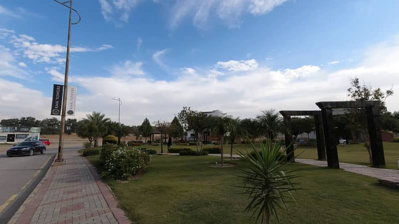 10 Marla Plot For Sale In Block D Top City-1 Islamabad 9