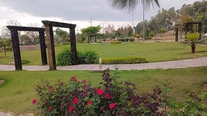 1 Kanal Plot For Sale In Block B Top City-1 Islamabad 2