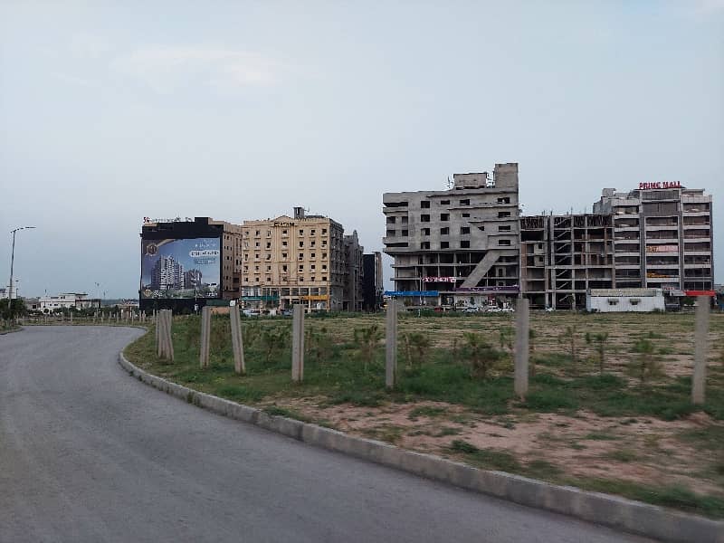 10 Marla Commercial Plot On Jinnah Boulevard For Sale In Top City-1 Block I 1