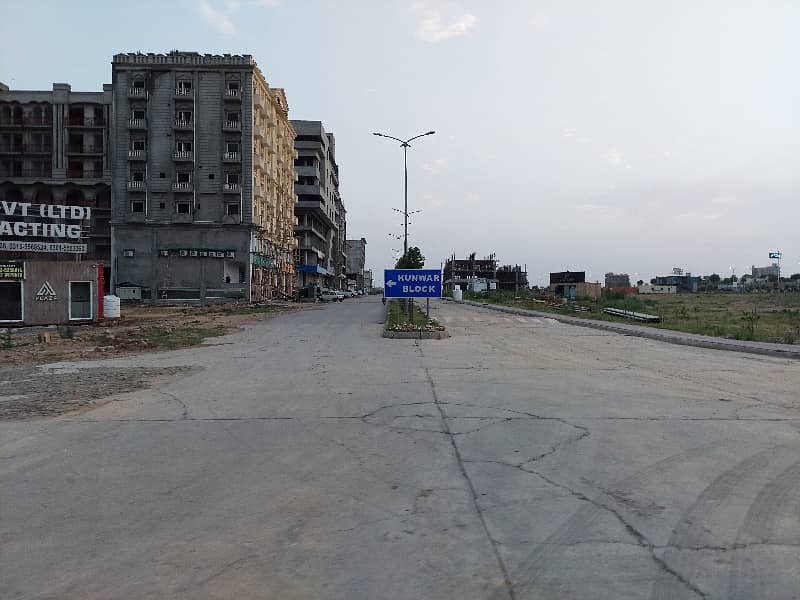 10 Marla Commercial Plot On Jinnah Boulevard For Sale In Top City-1 Block I 2