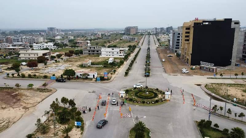 1 Kanal Double Road Corner Plot For Sale Block I In Top City-1 Islamabad 1