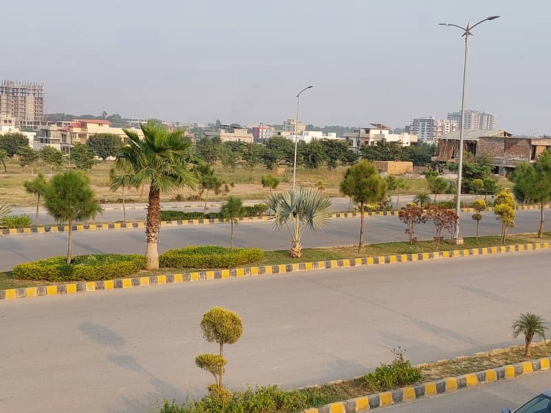 1 Kanal Double Road Corner Plot For Sale Block I In Top City-1 Islamabad 8