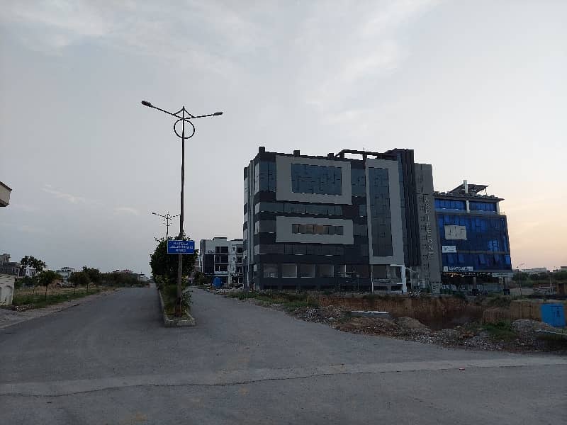 1 Kanal Corner Plot On Double Road For Sale In Block I Top City-1 Islamabad 34