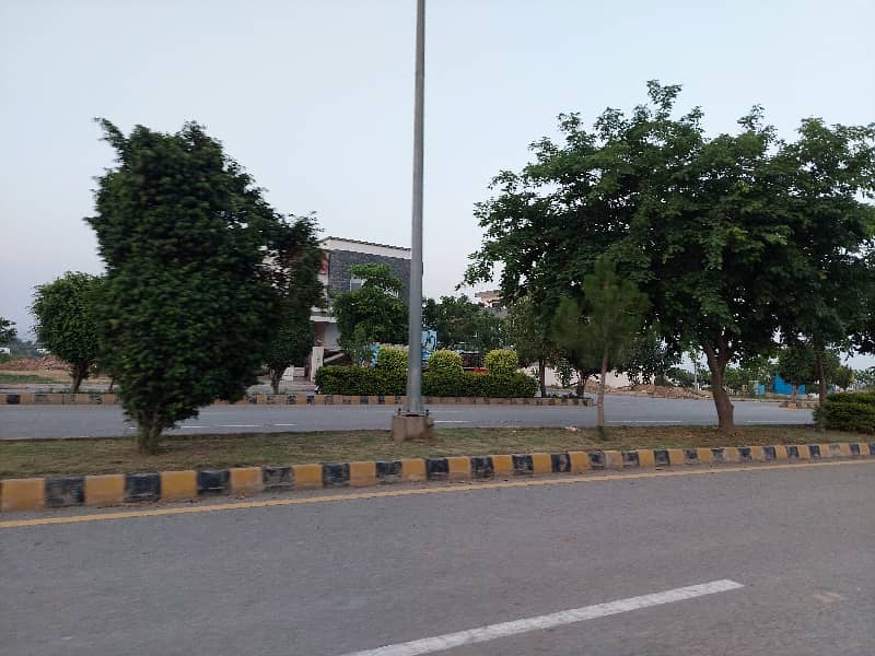 1 Kanal Corner Plot On Double Road For Sale In Block I Top City-1 Islamabad 36