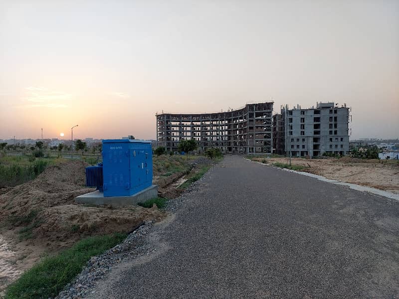 1 Kanal Corner Plot On Double Road For Sale In Block I Top City-1 Islamabad 41