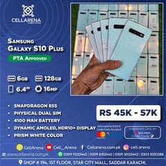 Cellarena Samsung S10 Plus Physical Dual Sim Approved 0