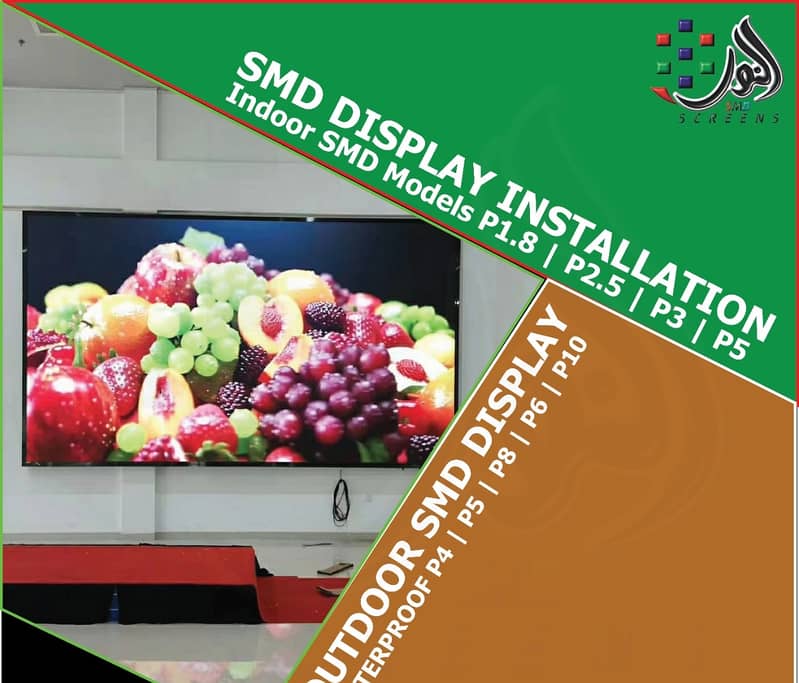 OUTDOOR SMD SCREEN, INDOOR SMD SCREEN, SMD SCREEN IN PAKISTAN, SMD LED 15