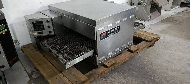 imported dough rooler/ pizza oven/ conveyor/ fryer 4