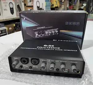 audio interface for songs making, studio recording mixing,voice over 2