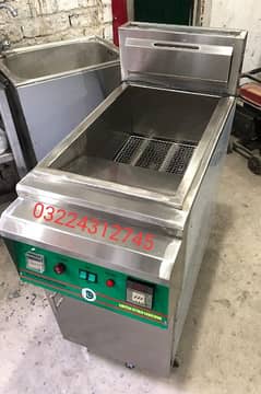 deep fryer/ prep table/ pizza oven/ hot plate/ panini/ food bags 0